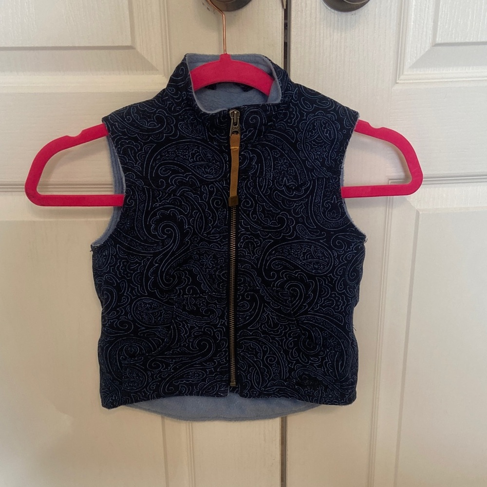 Roper Blue Paisley XS Vest
